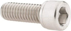 Value Collection - 3/8-16 UNC Hex Socket Drive, Socket Cap Screw - Grade 316 Stainless Steel, Fully Threaded, 1" Length Under Head - Americas Industrial Supply