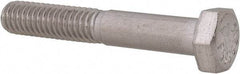 Value Collection - 5/16-18 UNC, 2" Length Under Head Hex Head Cap Screw - Grade 316 Stainless Steel, 1/2" Hex - Americas Industrial Supply
