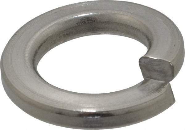 Value Collection - 5/8", 0.156" Thick Split Lock Washer - 316 Stainless Steel, 0.635" Min ID, 0.65" Max ID, 1.079" Min OD, 1.093" Max OD - Americas Industrial Supply