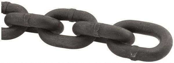 Peerless Chain - 5/8" Welded Alloy Chain - 18,100 Lb Capacity, Grade 80, Alloy Steel, Black Finish - Americas Industrial Supply