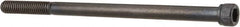 Unbrako - 5/16-18 UNC Hex Socket Drive, Socket Cap Screw - Alloy Steel, Black Oxide Finish, 5-1/2" Length Under Head - Americas Industrial Supply