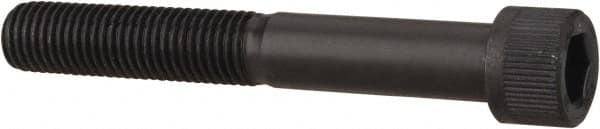 Unbrako - 5/16-24 UNF Hex Socket Drive, Socket Cap Screw - Alloy Steel, Black Oxide Finish, 2-1/4" Length Under Head - Americas Industrial Supply