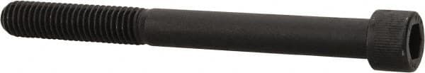 Unbrako - 3/8-16 UNC Hex Socket Drive, Socket Cap Screw - Alloy Steel, Black Oxide Finish, 4" Length Under Head - Americas Industrial Supply