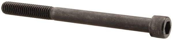 Unbrako - 3/8-16 UNC Hex Socket Drive, Socket Cap Screw - Alloy Steel, Black Oxide Finish, 4-1/2" Length Under Head - Americas Industrial Supply