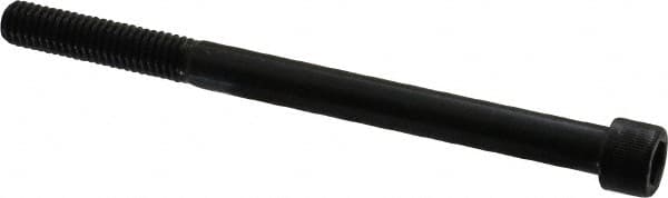 Unbrako - 3/8-16 UNC Hex Socket Drive, Socket Cap Screw - Alloy Steel, Black Oxide Finish, 5" Length Under Head - Americas Industrial Supply