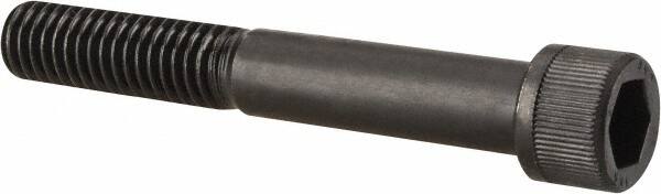 Unbrako - 7/16-14 UNC Hex Socket Drive, Socket Cap Screw - Alloy Steel, Black Oxide Finish, 3" Length Under Head - Americas Industrial Supply