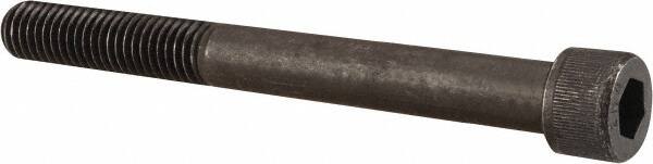 Unbrako - 1/2-13 UNC Hex Socket Drive, Socket Cap Screw - Alloy Steel, Black Oxide Finish, 4-3/4" Length Under Head - Americas Industrial Supply