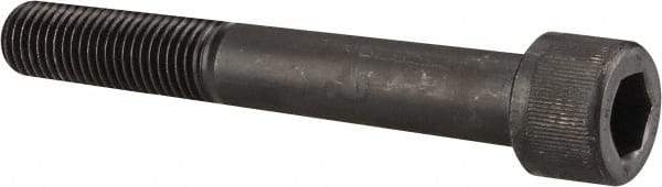 Unbrako - 1-8 UNC Hex Socket Drive, Socket Cap Screw - Alloy Steel, Black Oxide Finish, 7" Length Under Head - Americas Industrial Supply