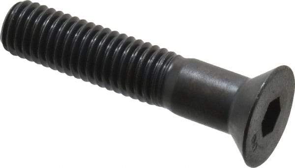 Unbrako - 1/2-13 UNC Hex Socket Drive, 82° Flat Screw - Alloy Steel, Black Oxide Finish, 2-1/2" OAL - Americas Industrial Supply