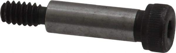 Unbrako - 1/4" Shoulder Diam x 3/4" Shoulder Length, #10-24 UNC, Hex Socket Shoulder Screw - 8 Alloy Steel, 0.357 to 3/8" Head Diam - Americas Industrial Supply