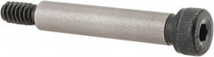 Unbrako - 1/4 x 1-1/4" Shoulder Diam x Length, #10-24, Shoulder Screw - 0.177 to 0.188" Head Height, 0.357 to 0.375" Head Diam, Grade 8 Alloy Steel, 1/8" Hex Socket Drive - Americas Industrial Supply