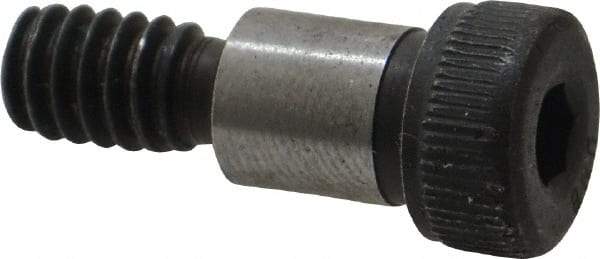 Unbrako - 5/16" Shoulder Diam x 3/8" Shoulder Length, 1/4-20 UNC, Hex Socket Shoulder Screw - 8 Alloy Steel, 0.419 to 0.438" Head Diam - Americas Industrial Supply