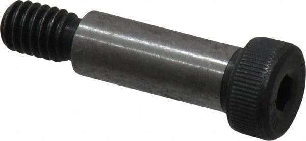 Unbrako - 3/8" Shoulder Diam x 1" Shoulder Length, 5/16-18 UNC, Hex Socket Shoulder Screw - 8 Alloy Steel, 0.543 to 0.562" Head Diam - Americas Industrial Supply