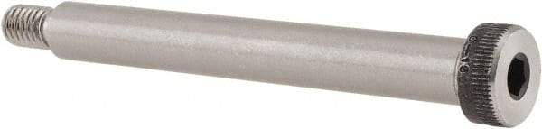 Unbrako - 1/2" Shoulder Diam x 4" Shoulder Length, 3/8-16 UNC, Hex Socket Shoulder Screw - 8 Alloy Steel, 0.729 to 3/4" Head Diam - Americas Industrial Supply