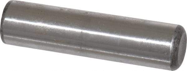Unbrako - 1/2" Diam x 2" Pin Length Grade 8 Alloy Steel Oversized Dowel Pin - C 60 (Surface) & C 50-58 Hardness, 29,460 Lb Breaking Strength, 1 Beveled & 1 Rounded End - Americas Industrial Supply