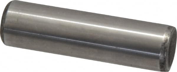 Unbrako - 5/8" Diam x 2-1/4" Pin Length Grade 8 Alloy Steel Oversized Dowel Pin - C 60 (Surface) & C 50-58 Hardness, 46,020 Lb Breaking Strength, 1 Beveled & 1 Rounded End - Americas Industrial Supply
