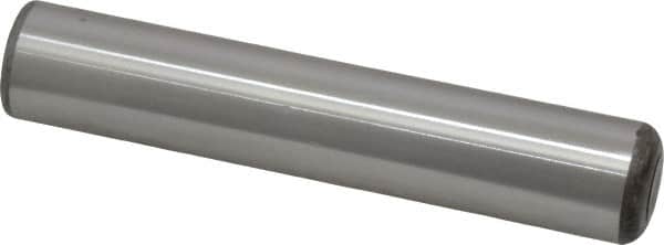 Unbrako - 3/4" Diam x 4" Pin Length Grade 8 Alloy Steel Oversized Dowel Pin - C 60 (Surface) & C 50-58 Hardness, 66,270 Lb Breaking Strength, 1 Beveled & 1 Rounded End - Americas Industrial Supply