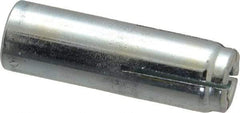 Powers Fasteners - 3/8" Diam, 1/2" Drill, 1-1/2" Min Embedment Drop-In Concrete Anchor - Grade 5 Steel, Zinc-Plated Finish, 5/8" Thread Length - Americas Industrial Supply