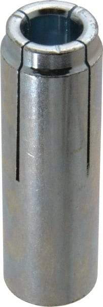 Powers Fasteners - 3/4" Diam, 1" Drill, 1-5/8" Min Embedment Drop-In Concrete Anchor - Grade 5 Steel, Zinc-Plated Finish, 1-3/8" Thread Length - Americas Industrial Supply