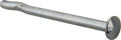 Powers Fasteners - 3/16" Diam, 3/16" Drill, 3" OAL, 1-1/4" Min Embedment Split-Drive Concrete Anchor - Grade 8.2 Steel, Zinc-Plated Finish, Mushroom Head - Americas Industrial Supply