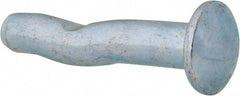 Powers Fasteners - 3/8" Diam, 3/8" Drill, 2" OAL, 1-3/4" Min Embedment Split-Drive Concrete Anchor - Grade 8.2 Steel, Zinc-Plated Finish, Mushroom Head - Americas Industrial Supply