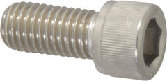Value Collection - M12x1.75 Metric Coarse Hex Socket Drive, Socket Cap Screw - Grade 18-8 & Austenitic A2 Stainless Steel, Fully Threaded, 25mm Length Under Head - Americas Industrial Supply