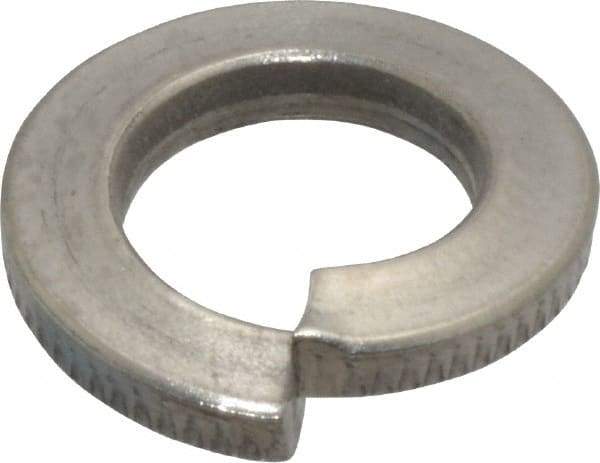 Value Collection - M8, 8.1mm ID, 2mm Thick Split Lock Washer - 18-8 Austenitic Grade A2 Stainless Steel, 8.1mm Min ID, 8.5mm Max ID, 14.8mm Max OD - Americas Industrial Supply