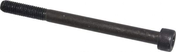Value Collection - M8x1.25 Metric Coarse Hex Socket Drive, Socket Cap Screw - Grade 12.9 Alloy Steel, Black Oxide Finish, Partially Threaded, 100mm Length Under Head - Americas Industrial Supply