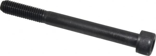 Value Collection - M10x1.50 Metric Coarse Hex Socket Drive, Socket Cap Screw - Grade 12.9 Alloy Steel, Black Oxide Finish, Partially Threaded, 100mm Length Under Head - Americas Industrial Supply