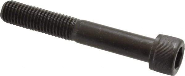 Value Collection - M12x1.75 Metric Coarse Hex Socket Drive, Socket Cap Screw - Grade 12.9 Alloy Steel, Black Oxide Finish, Partially Threaded, 80mm Length Under Head - Americas Industrial Supply