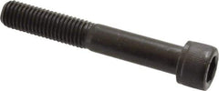 Value Collection - M12x1.75 Metric Coarse Hex Socket Drive, Socket Cap Screw - Grade 12.9 Alloy Steel, Black Oxide Finish, Partially Threaded, 80mm Length Under Head - Americas Industrial Supply