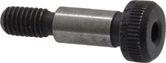 Value Collection - 6mm Shoulder Diam x 12mm Shoulder Length, M5x0.8 Metric Coarse, Hex Socket Shoulder Screw - 12.9 Alloy Steel, Uncoated, 4.32 to 4.5mm Head Height x 9.78 to 10mm Head Diam - Americas Industrial Supply
