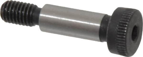 Value Collection - 6mm Shoulder Diam x 16mm Shoulder Length, M5x0.8 Metric Coarse, Hex Socket Shoulder Screw - 12.9 Alloy Steel, Uncoated, 4.32 to 4.5mm Head Height x 9.78 to 10mm Head Diam - Americas Industrial Supply