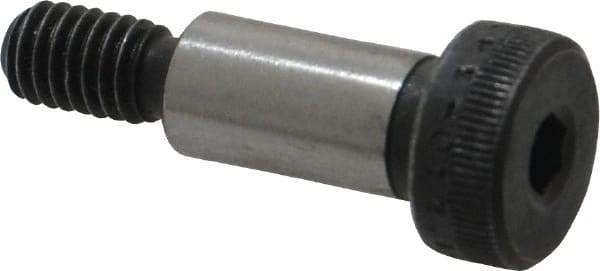 Value Collection - 8mm Shoulder Diam x 16mm Shoulder Length, M6x1 Metric Coarse, Hex Socket Shoulder Screw - 12.9 Alloy Steel, Uncoated, 5.32 to 5.5mm Head Height x 12.73 to 13mm Head Diam - Americas Industrial Supply