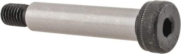 Value Collection - 10mm Shoulder Diam x 45mm Shoulder Length, M8x1.25 Metric Coarse, Hex Socket Shoulder Screw - 8 Alloy Steel - Americas Industrial Supply