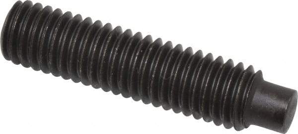 Value Collection - M8x1.25, 35mm OAL, Dog Point Set Screw - Grade 14.9 (45H) Alloy Steel, 4mm Key - Americas Industrial Supply