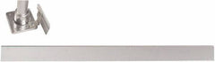 Hollaender - 6' Long x 4" High, Aluminum Toeboard - 4" Pipe, Includes Toeboard & Bag Hardware - Americas Industrial Supply