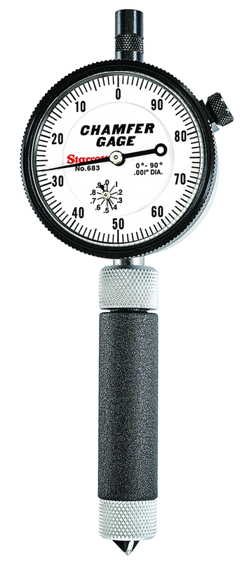 #683-1Z Internal Chamfer Gage 0-90 Degree - Americas Industrial Supply