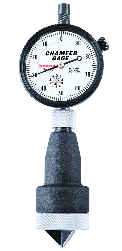 #683-3Z Internal Chamfer Gage 0-90 Degree - Americas Industrial Supply