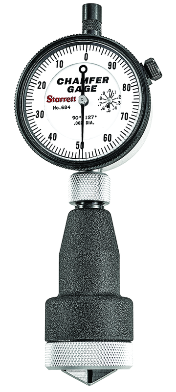 #684-3Z Internal Chamfer Gage 0-127 Degree - Americas Industrial Supply