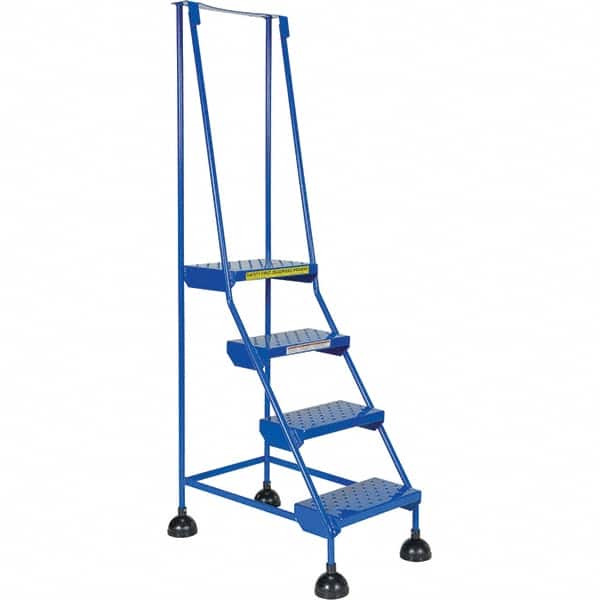 Vestil - 72-15/16" High 300 Lb Capacity 4 Step Step - Americas Industrial Supply