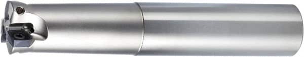 OSG - 1" Cut Diam, 1" Shank Diam, Weldon Shank Indexable High-Feed End Mill - Screw Holding Method, SDMT09... Insert, PHC Toolholder, Through Coolant - Americas Industrial Supply