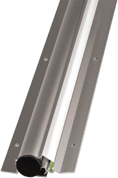 National Guard Products - 2.880" Wide x 77" High, Aluminum, Steel Finger Guard - 1.880" Opening Width, 76" Opening Height - Americas Industrial Supply