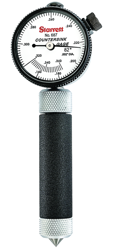 #687-2Z Countersink Gage 82 Degree .160"-.360" - Americas Industrial Supply