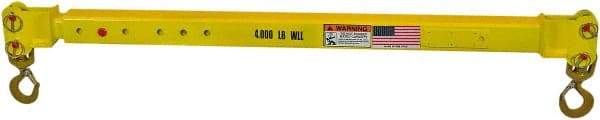 Machining & Welding - 4,000 Lb Capacity Adjustable Spread Telescoping Beam - Americas Industrial Supply