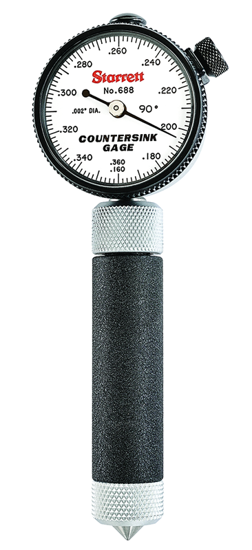 #688-2Z Countersink Gage 90 Degree .160"-.360" - Americas Industrial Supply