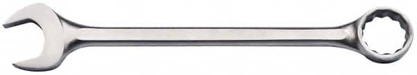 Proto - 65mm 12 Point Offset Combination Wrench - 15° Offset Angle, 29-3/4" OAL, Steel, Satin Finish - Americas Industrial Supply