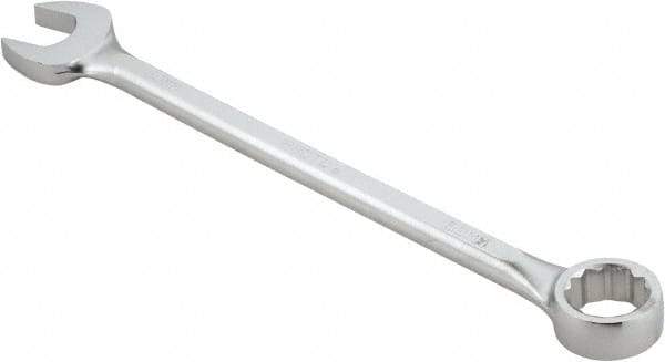 Proto - 60mm 12 Point Offset Combination Wrench - 15° Offset Angle, 29-3/4" OAL, Steel, Satin Finish - Americas Industrial Supply