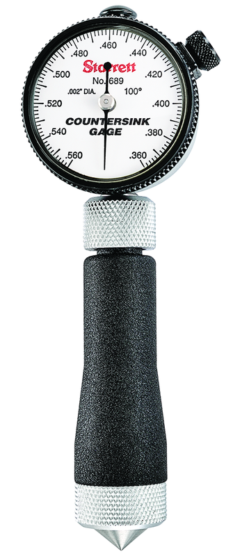 #689-3Z Countersink Gage 100 Degree .360"-.560" - Americas Industrial Supply