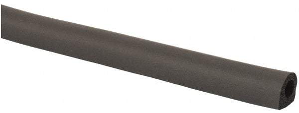 TRIM-LOK - 1/2 Inch Thick x 1/2 Wide x 100 Ft. Long, EPDM Rubber D Section Seal with Acrylic - Americas Industrial Supply